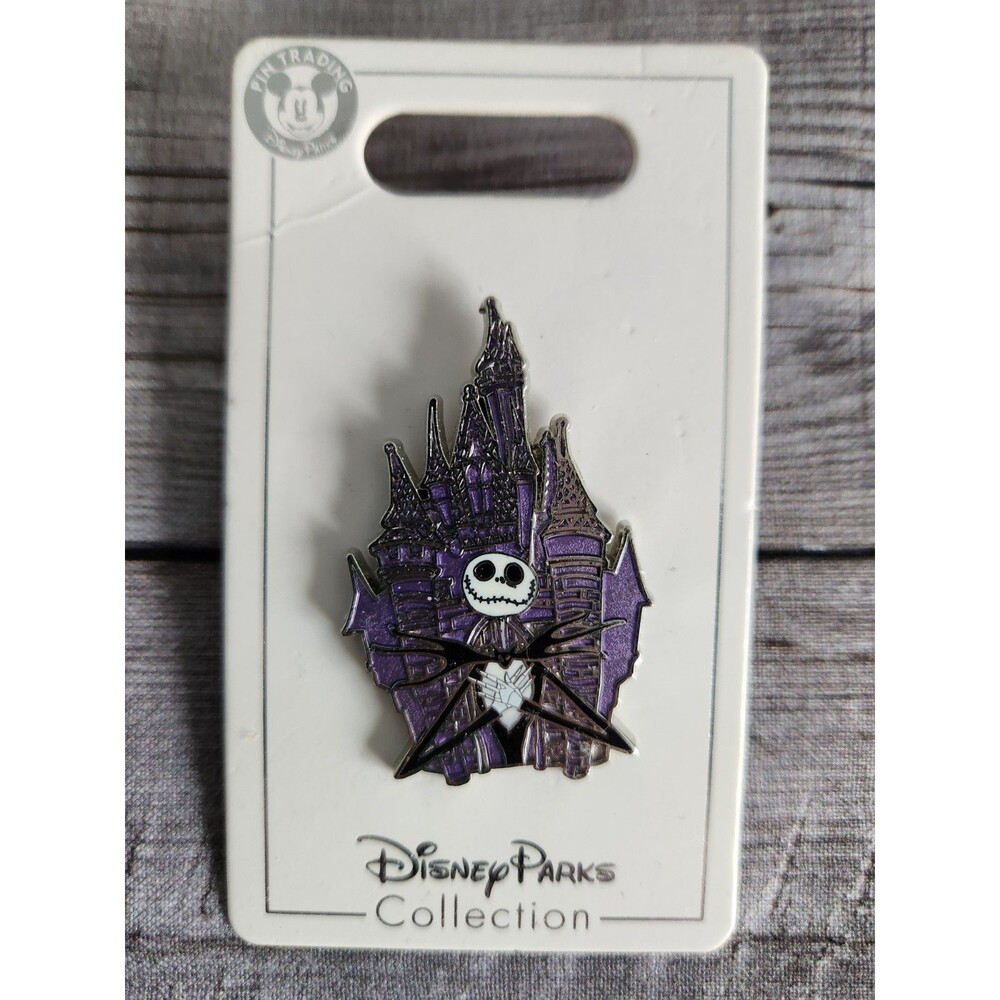 The Nightmare Before Christmas Jack Skellington at Fantasyland Castle Disney Pin
